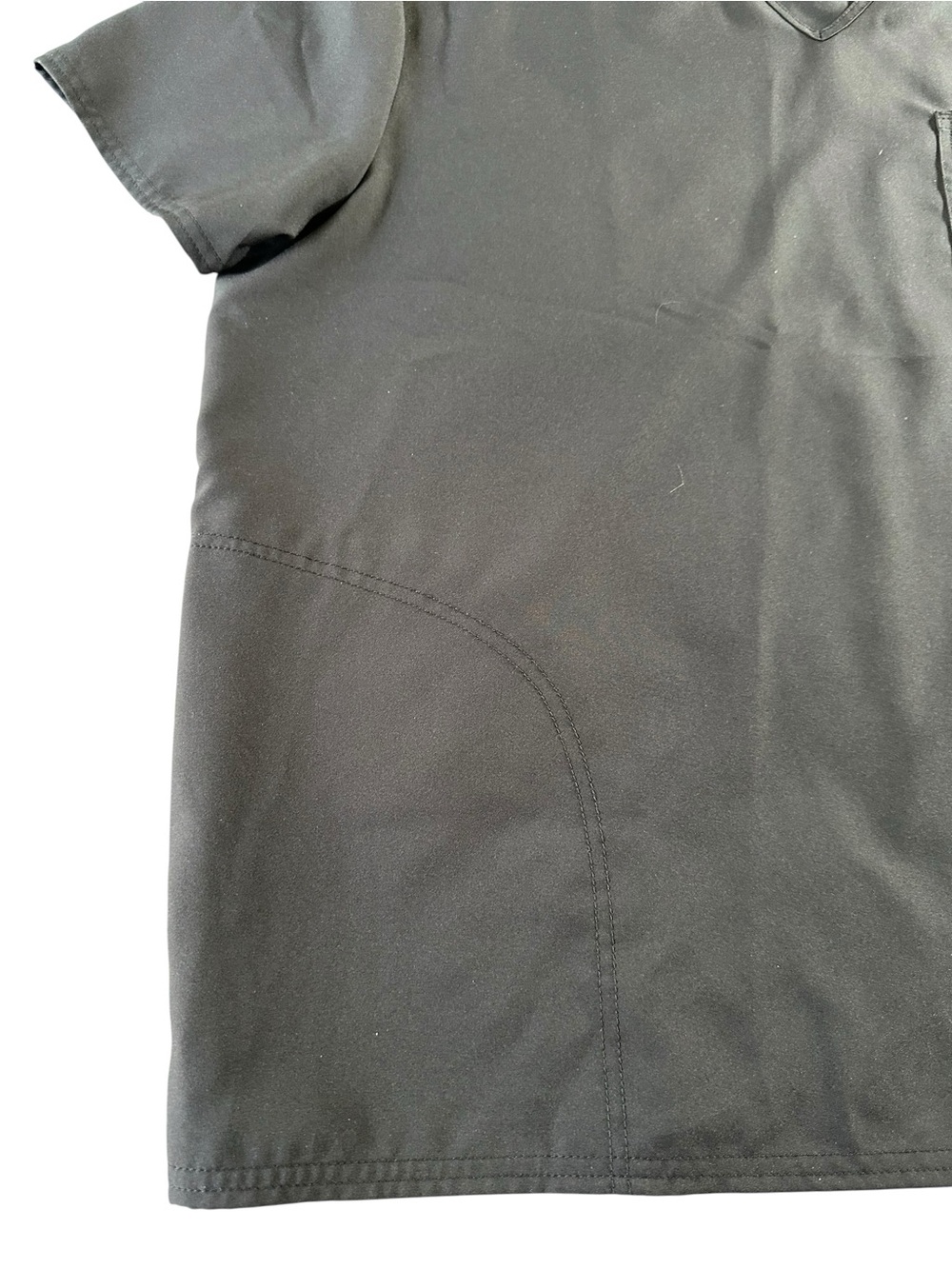 Scrubstar Black V-Neck Short Sleeve Medical Scrub Top 2XL - Picture 5 of 13